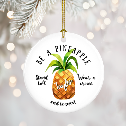 Pineapple Ornament - Custom