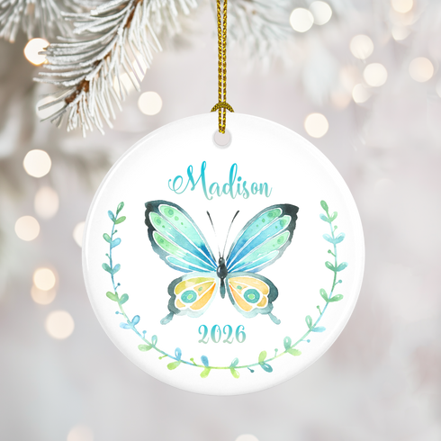Teal Butterfly