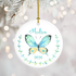 Teal Butterfly