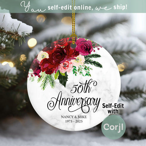 Anniversary - Christmas Rose