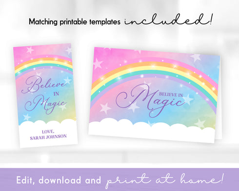 Rainbow Unicorn Ornament