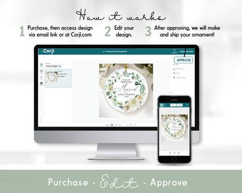 Ivory Rose Wreath Married