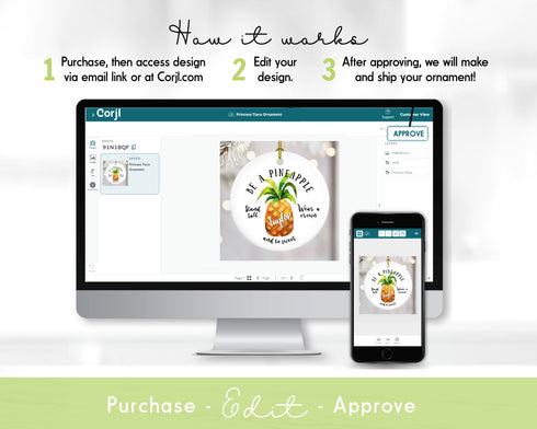 Buffalo Plaid Family Ornament